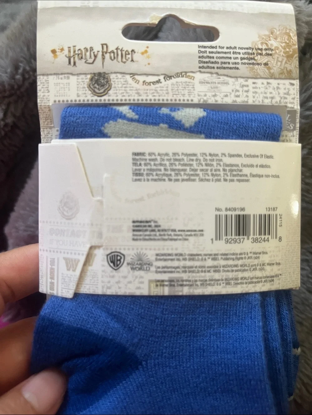 Harry Potter Ravenclaw Knee Socks NWT